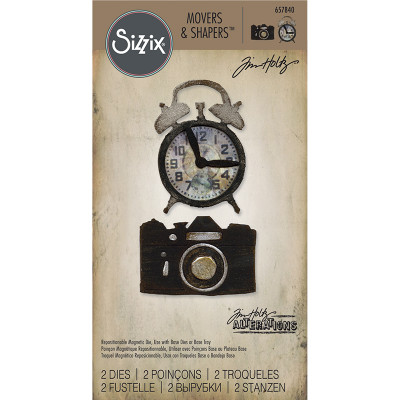 Vintage Alarm Clock & Camera