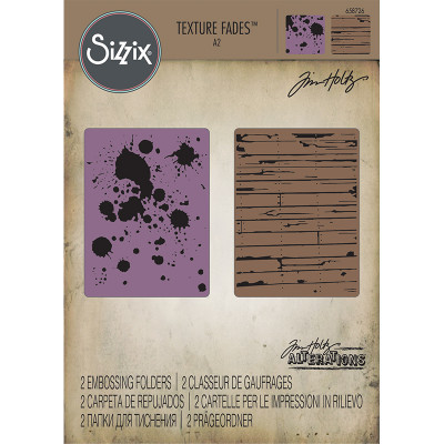Ink Splats & Wood Planks