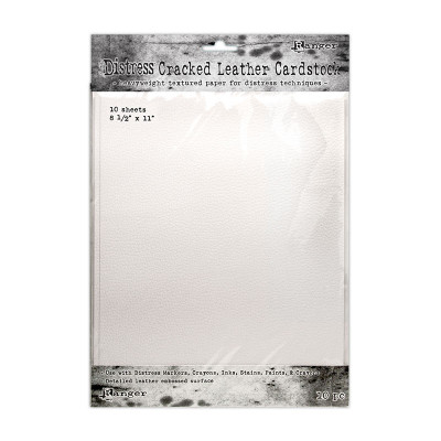 Distress Cardstock Cracked Leather 8.5 X 11