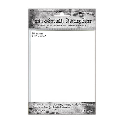Distress Cardstock Specialty Stamping 4.25 X 5.5