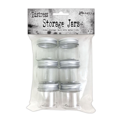Distress Storage Jars 6pk