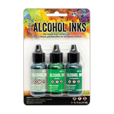 Mint/green Spectrum Alcohol Ink Kit
