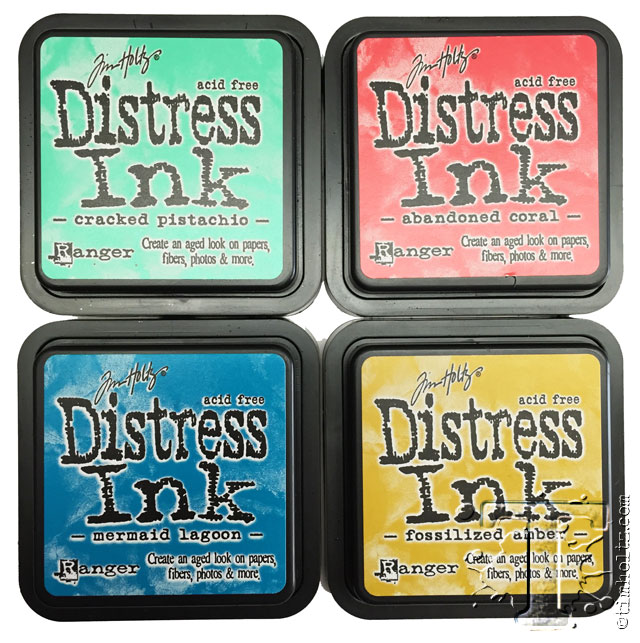 Distress Ink Color Chart