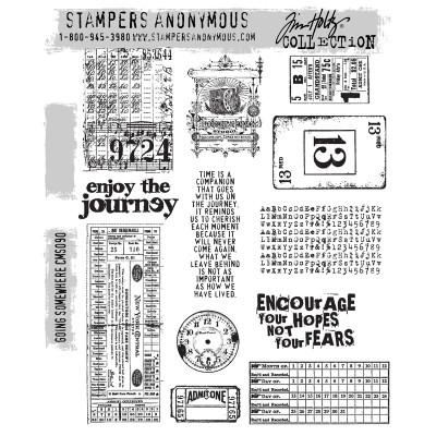 Tim Holtz Stamps – Birch & Pine – Hobby Art Limited