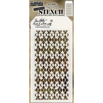 Stampers Anonymous Tim Holtz® Doodle Art Layered Stencil