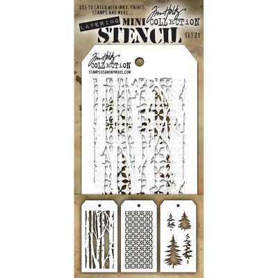 THMST021 Mini Stencil Set 21