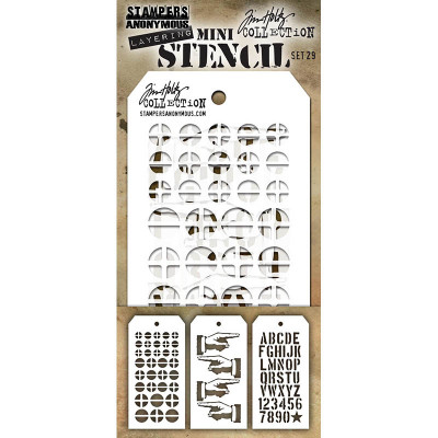 THMST029 Mini Stencil Set 29