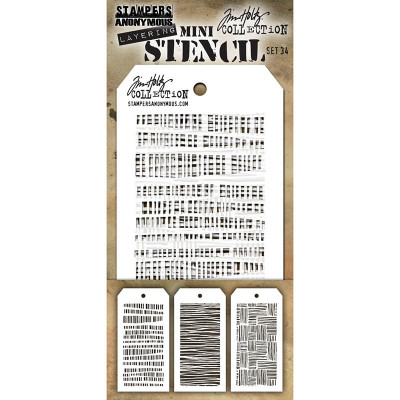 THMST034 Mini Stencil Set 34