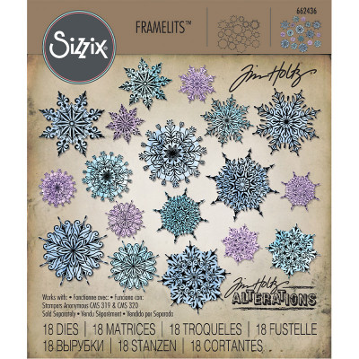 Swirly Snowflakes