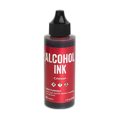 2oz Crimson Alcohol Ink