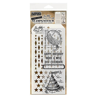 Tim Holtz Stamps – Birch & Pine – Hobby Art Limited