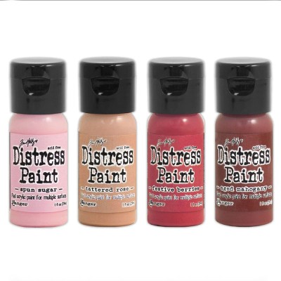 Distress Paint 1: Pink/red