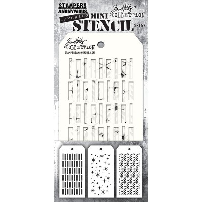 Thmst057 Mini Stencil Set 57