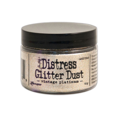 Distress Vintage Platinum Glitter Dust