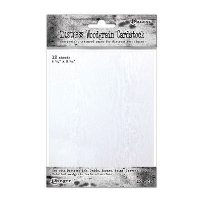 Distress Cardstock Woodgrain 4.25 X 5.5