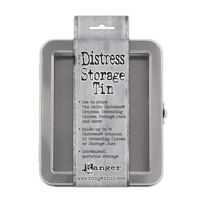 Distress Storage Tin Crayons / Jars