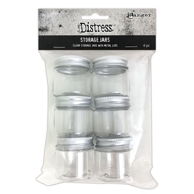 Distress Storage Jars 6pk