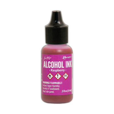 Raspberry Alcohol Ink