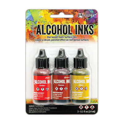 Orange/yellow Spectrum Alcohol Ink Kit