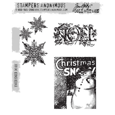 Tim Holtz Stamps - Scribbles & Spirals