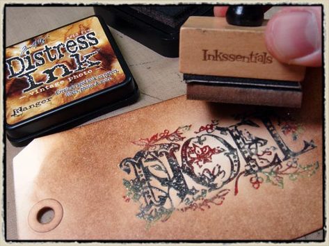 Ranger Ink Clear for Embossing Tim Holtz Distress Ink Pad