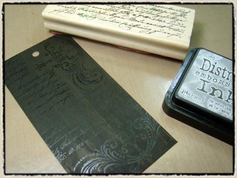 Tim Holtz Distress Embossing Pen - 2/Pkg - Add embossed designs to your  bible journaling pages! - ByTheWell4God