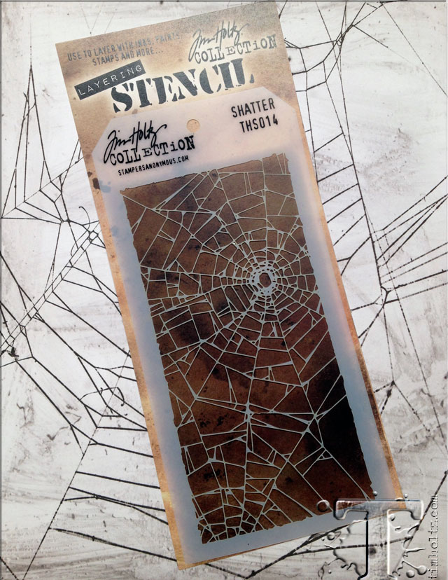 Tim Holtz Layering Stencils 4  Everything Scrapbook and Stamps