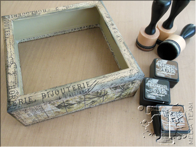 Richele Christensen: Free to Imagine Card! New Tim Holtz Stamps