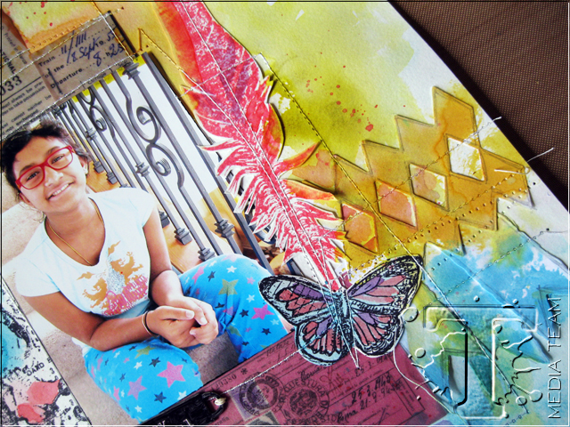 The Journey Distress Stain Layout | www.timholtz.com