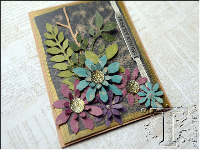 Tim Holtz® Idea-ology FOAM STAMPS, CUTOUT FLORAL