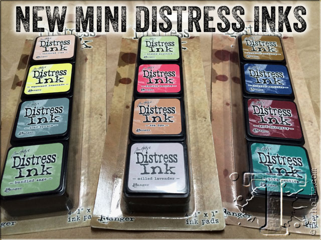 new mini distress kits…