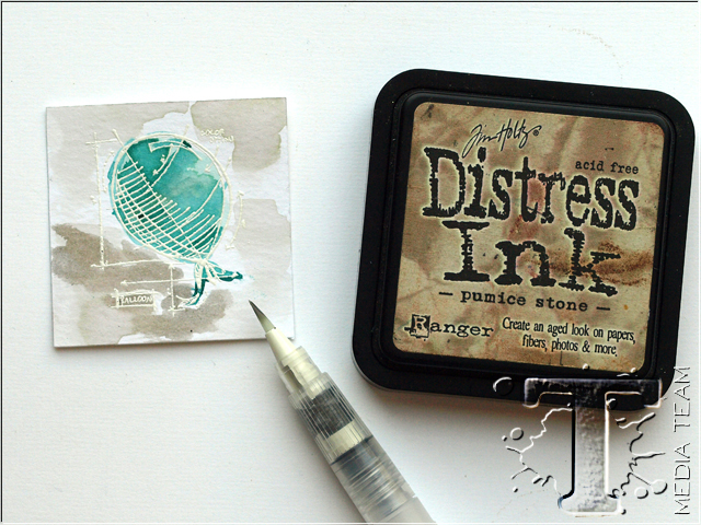 Watercolor Resist by Anna-Karin Evaldsson | www.timholtz.com 