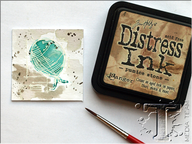 Watercolor Resist by Anna-Karin Evaldsson | www.timholtz.com 