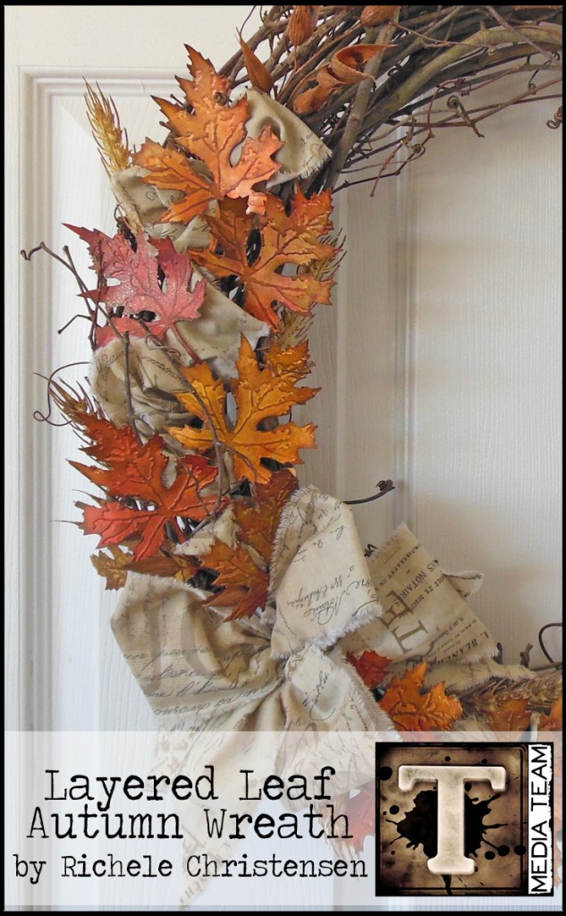 Autumn Wreath by Richele Christensen | www.timholtz.com