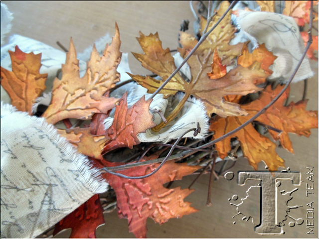 Autumn Wreath by Richele Christensen | www.timholtz.com