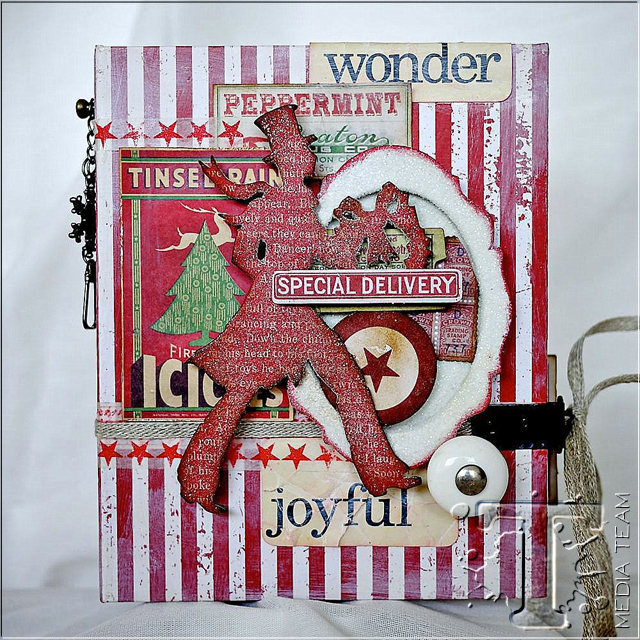 Handmade Christmas Book by Aida Haron | www.timholtz.com