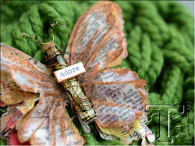 Download Gypsy Butterfly Brooch Tim Holtz