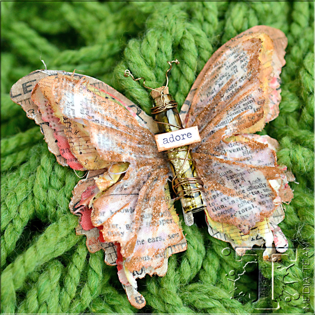 Gypsy Butterfly Brooch by Vicki Boutin | www.timholtz.com