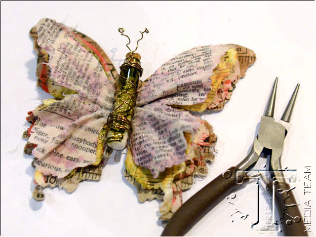 Download Gypsy Butterfly Brooch Tim Holtz