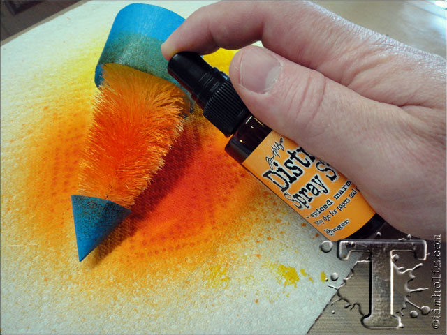 Candy Corn Trees by Tim Holtz | www.timholtz.com