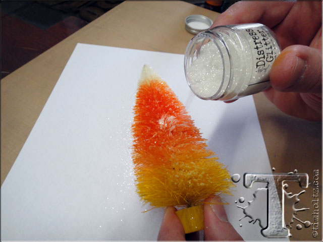 Candy Corn Trees by Tim Holtz | www.timholtz.com
