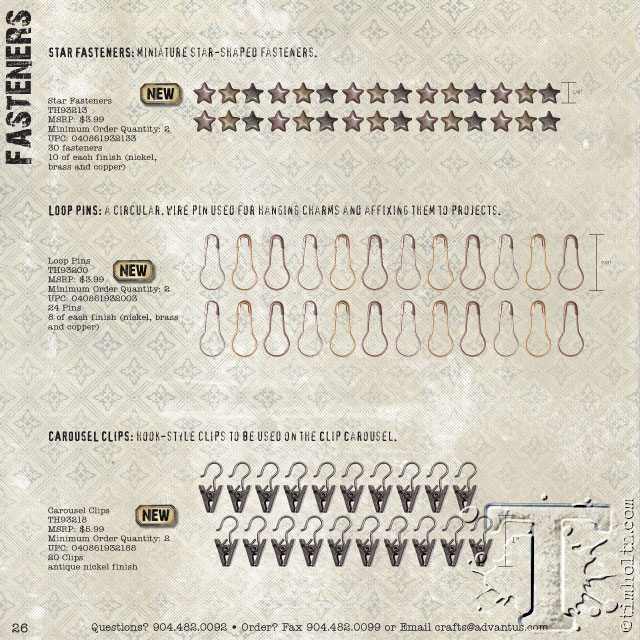 Tim Holtz Idea-Ology Findings - 9 Fialette in Vetro con Tappi in Sughero :  : Casa e cucina