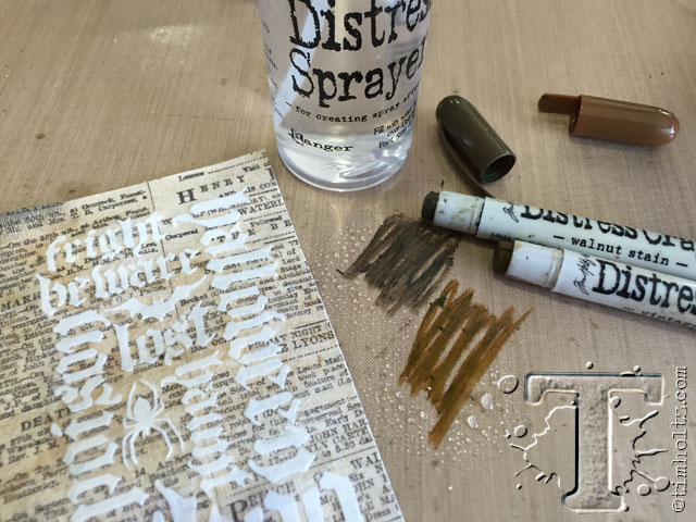 Crafters Corner : DISTRESS CRAYON REVIEW