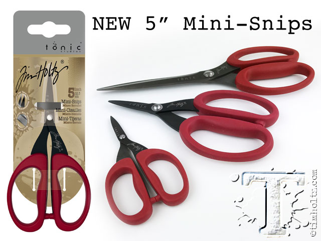 Craft Scissors Tim Holtz 5 Mini Snips