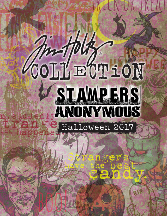 2017 stampers anonymous halloween… | Tim Holtz