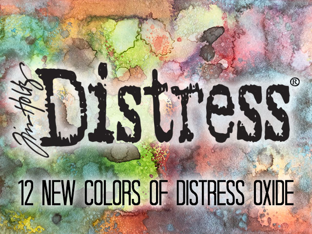 Tim Holtz Mini Distress Ink Pads Colour Chart