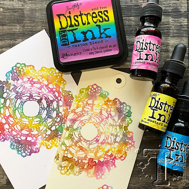 Tim Holtz Distress Ink Custom Blends Do It Yourself Ink Pads HOW TO 