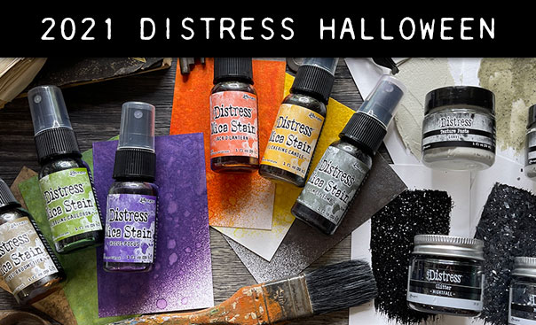 Tim Holtz Distress Pearlescent Crayons: Halloween Set 5 TSHK84341