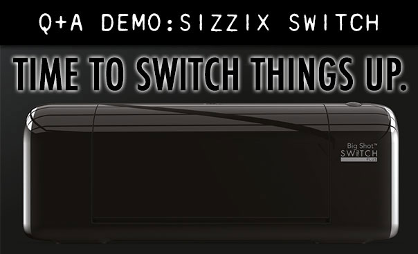Big Shot Switch Plus Machine, Black - Tim Holtz - Sizzix