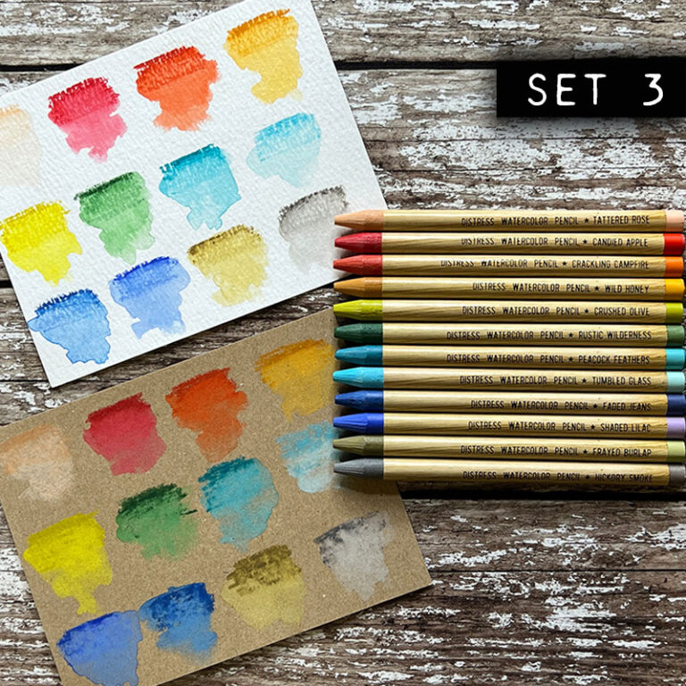 Distress Watercolor Pencils Tim Holtz